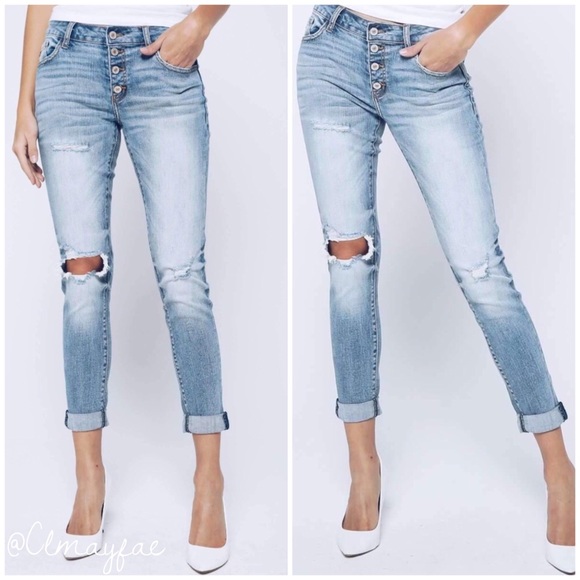 KanCan Denim - {LAST1} Girlfriend Distress Jean